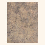 Dark Grey Contemporary Silk Rug - 8' x 10'