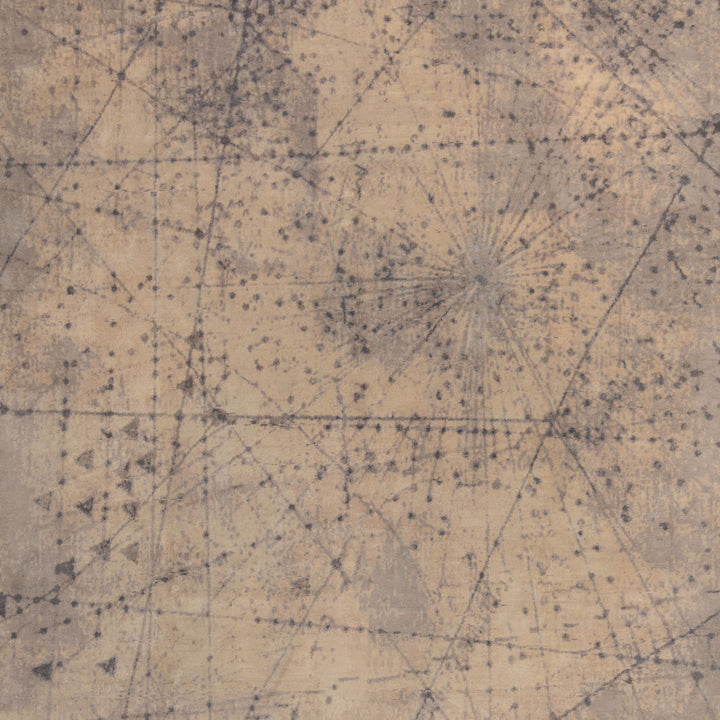 Dark Grey Contemporary Silk Rug - 8' x 10'