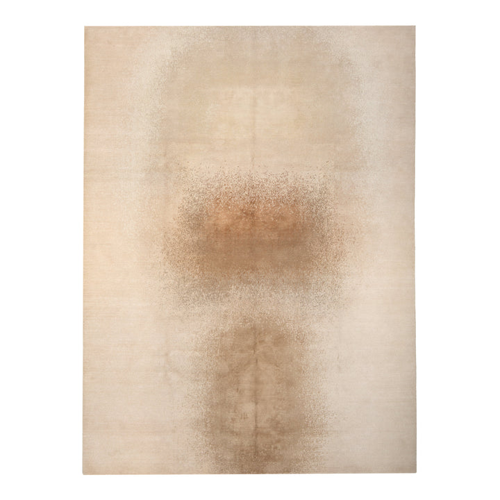 Contemporary Wool Blend Rug Natural / 8x10