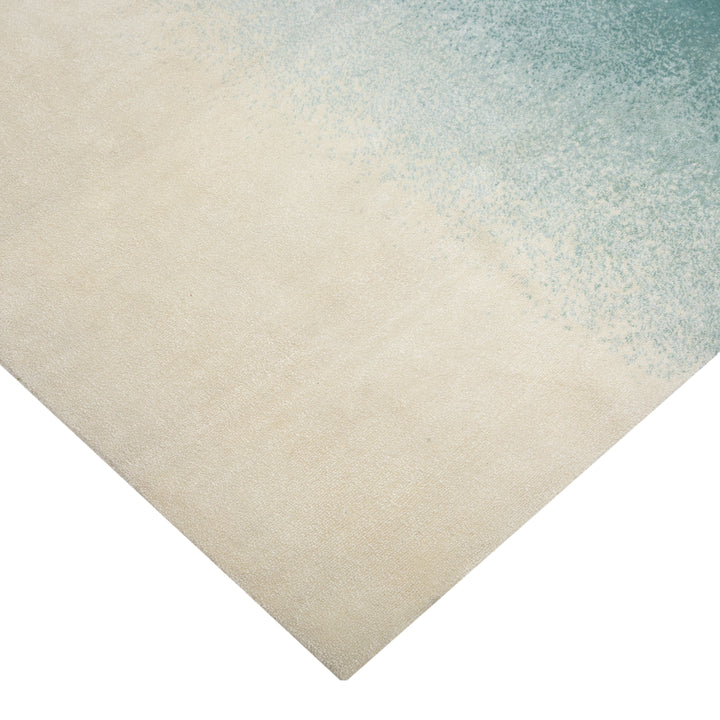 Contemporary Wool Blend Rug Multicolored / 9x12