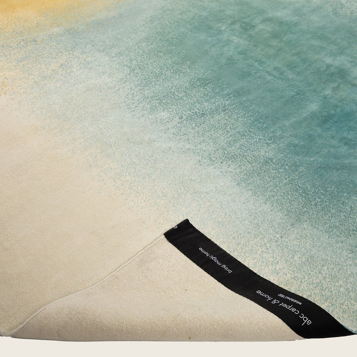 Contemporary Wool Blend Rug Multicolored / 10x14