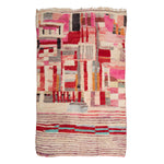 Pink Berber Wool Rug - 6'5" x 10'3"