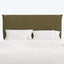 Willow Headboard Twin / Linen Olive