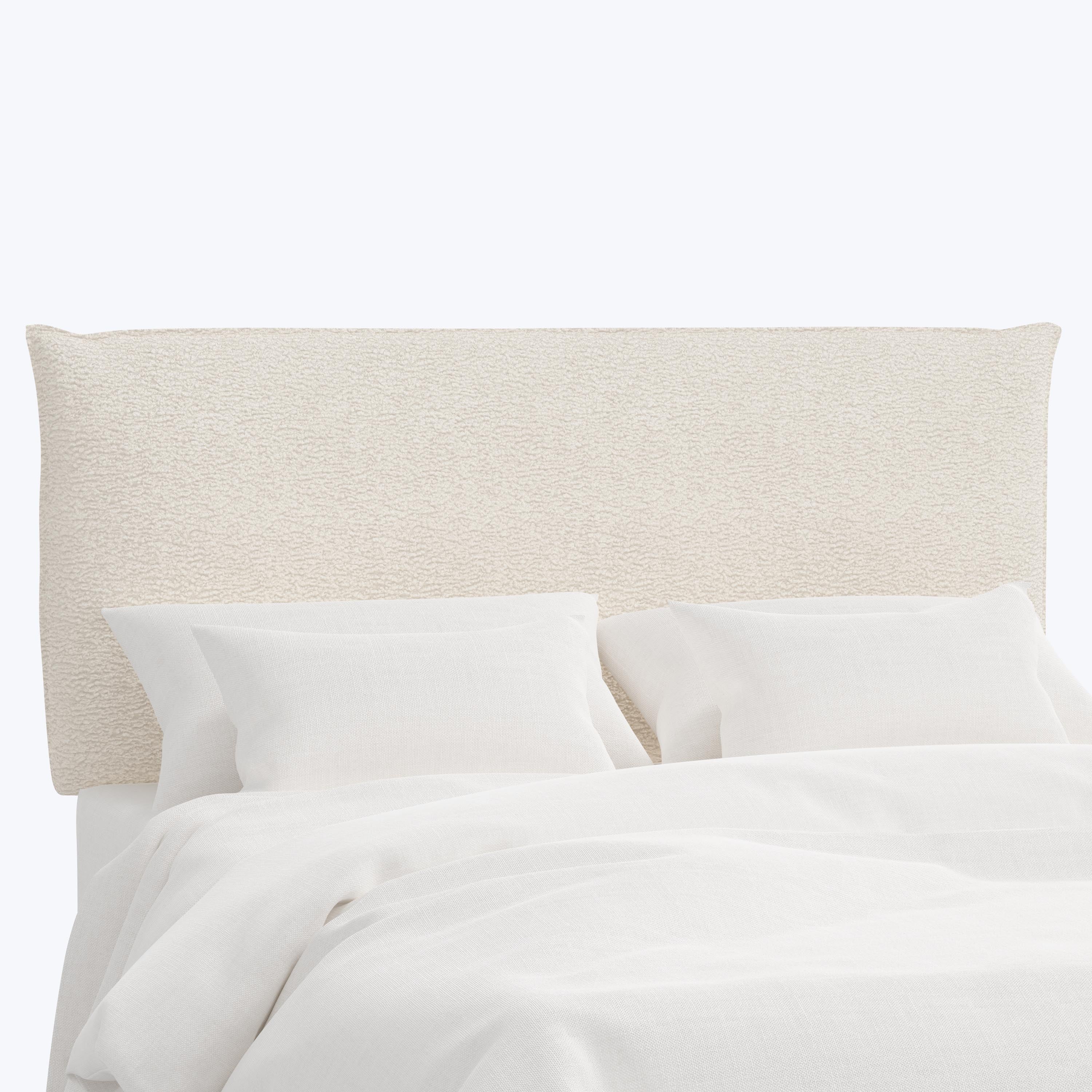 Willow Headboard Twin / Sherpa Natural