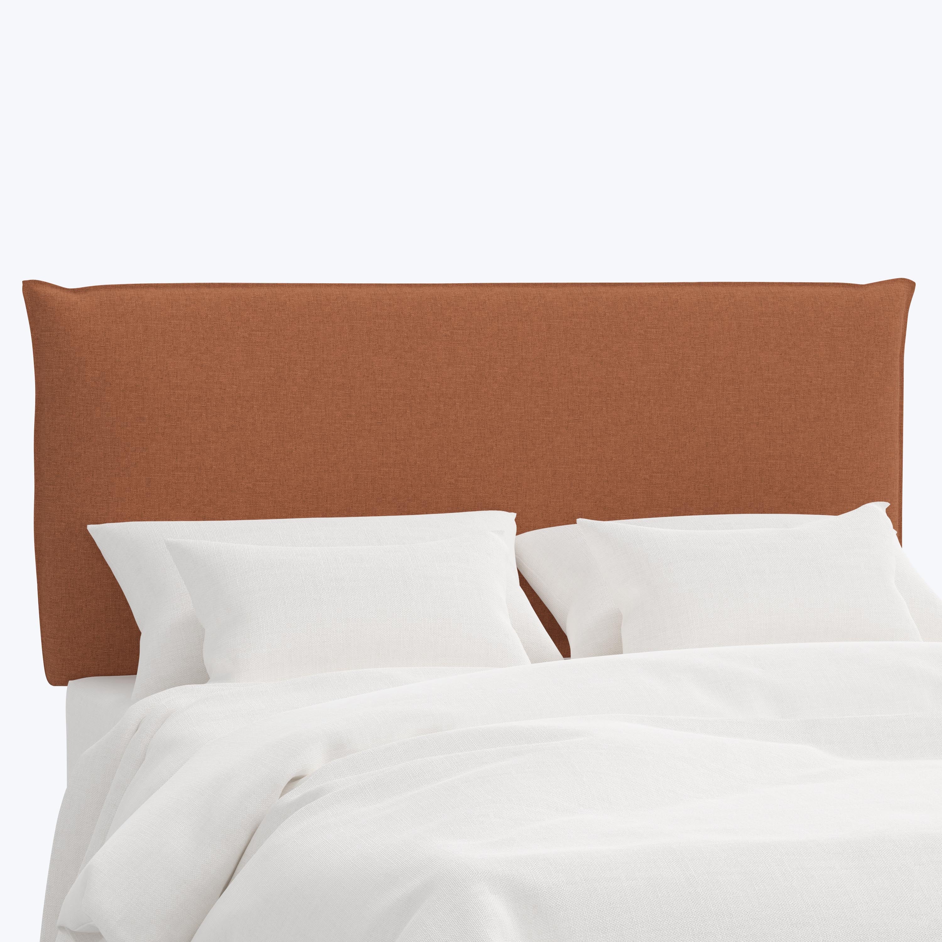 Willow Headboard Twin / Zuma Linen Terracotta