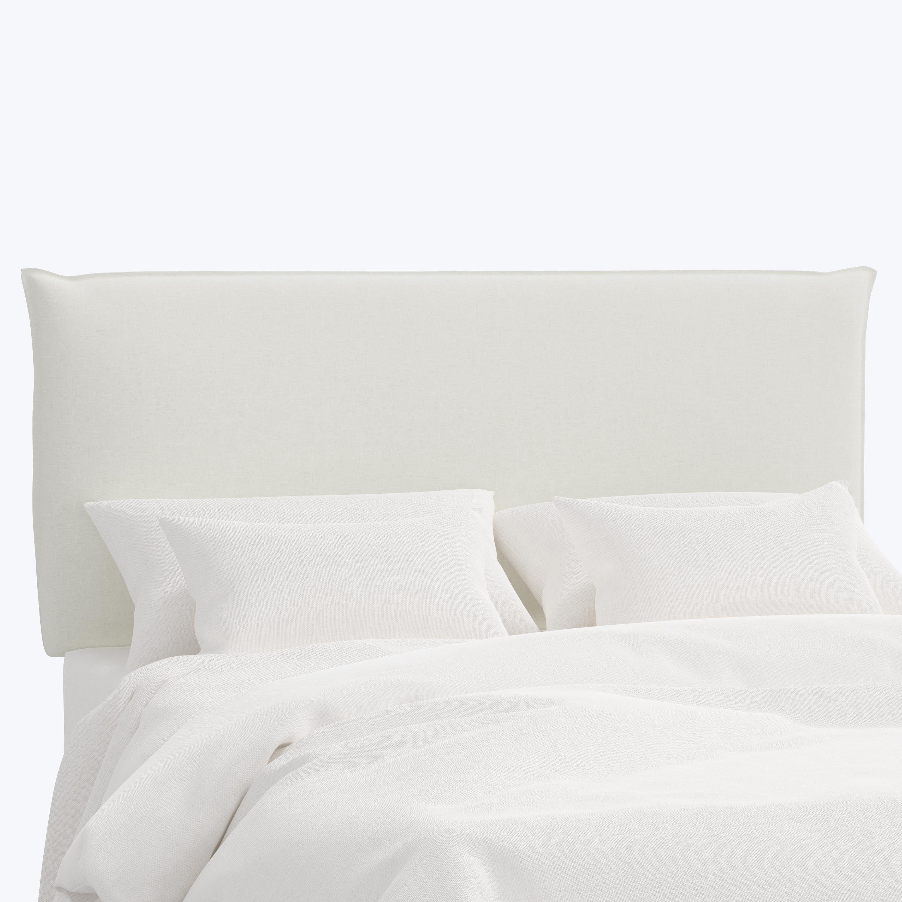 Willow Headboard Twin / Zuma Linen White