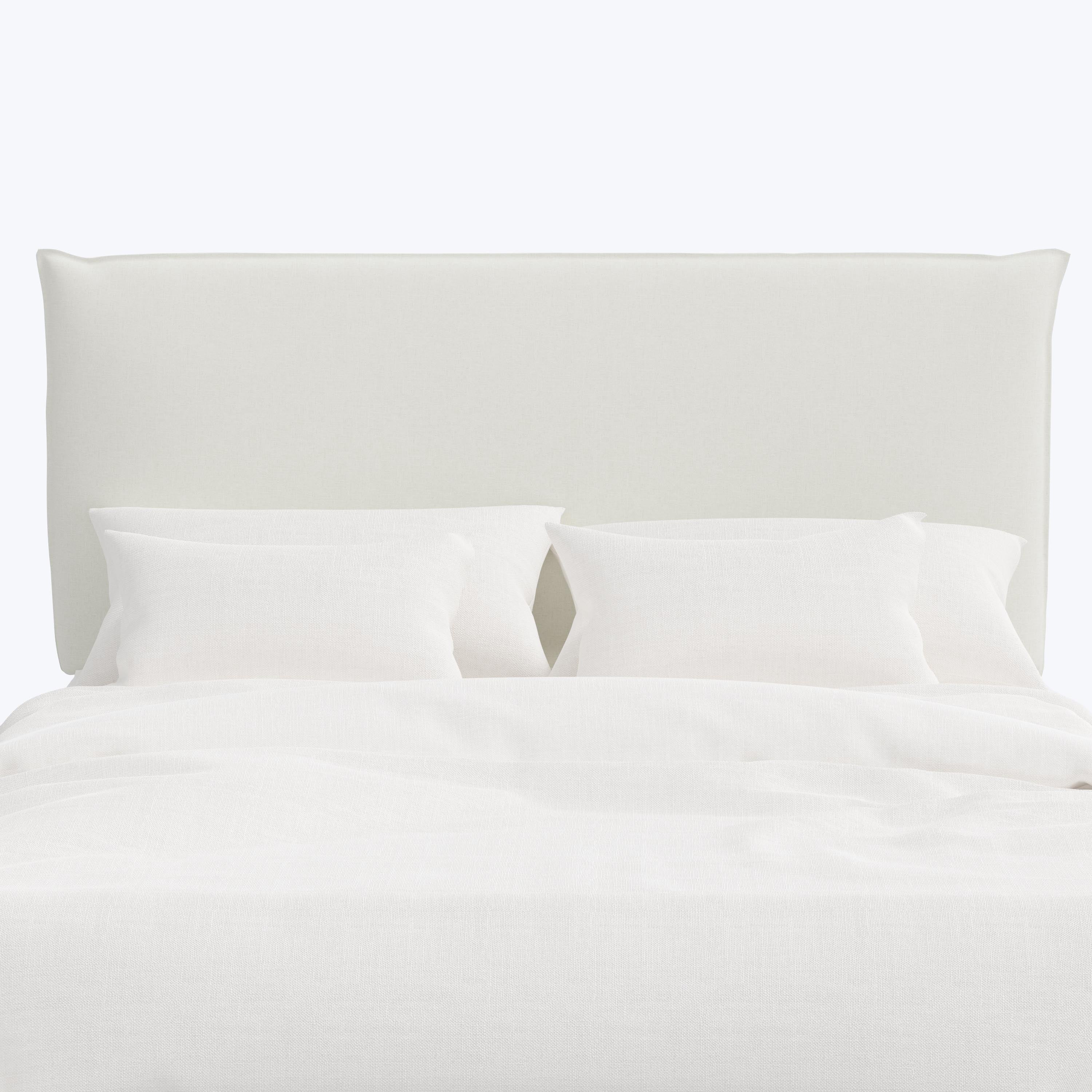 Willow Headboard Twin / Zuma Linen White