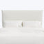 Willow Headboard Twin / Zuma Linen White