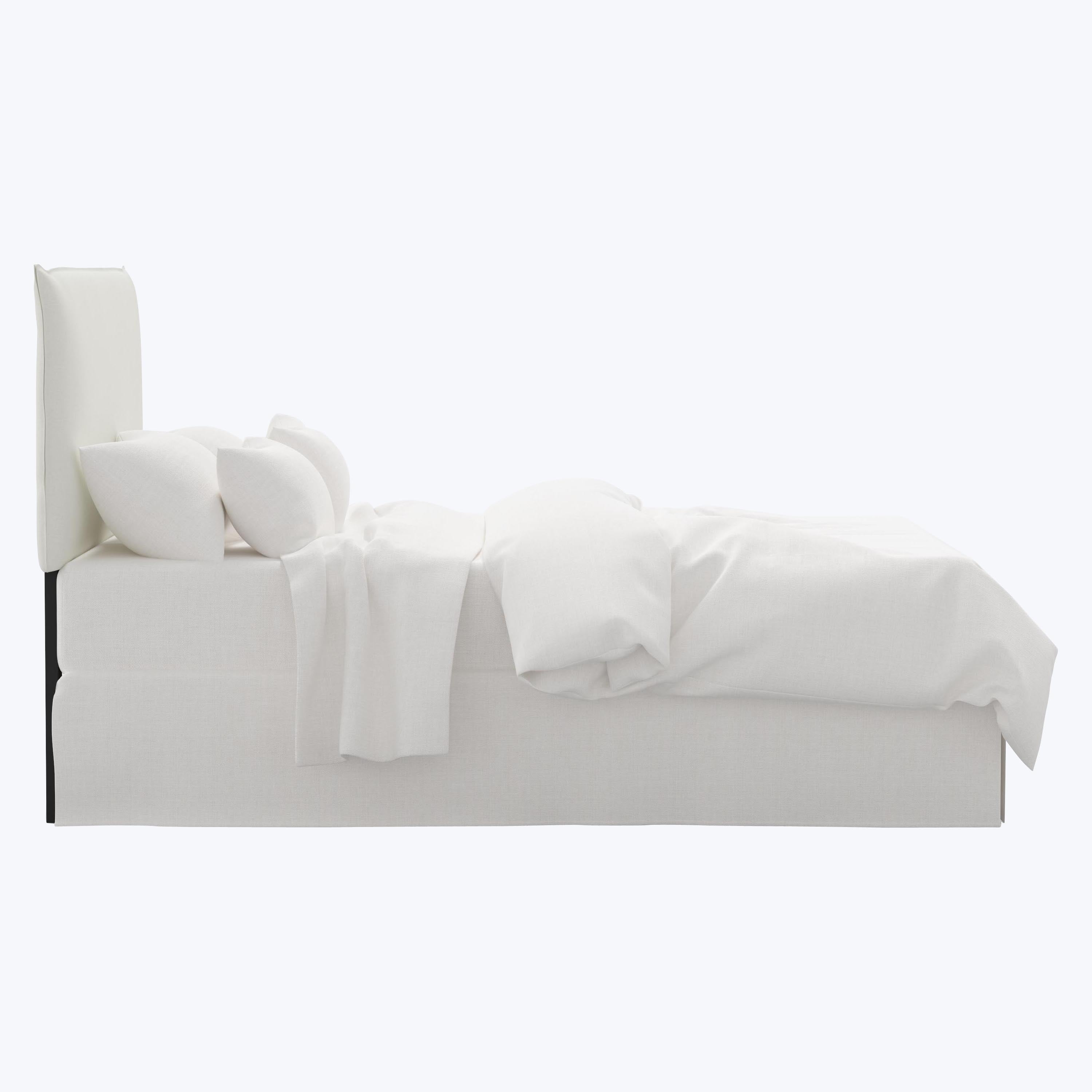 Willow Headboard Twin / Zuma Linen White