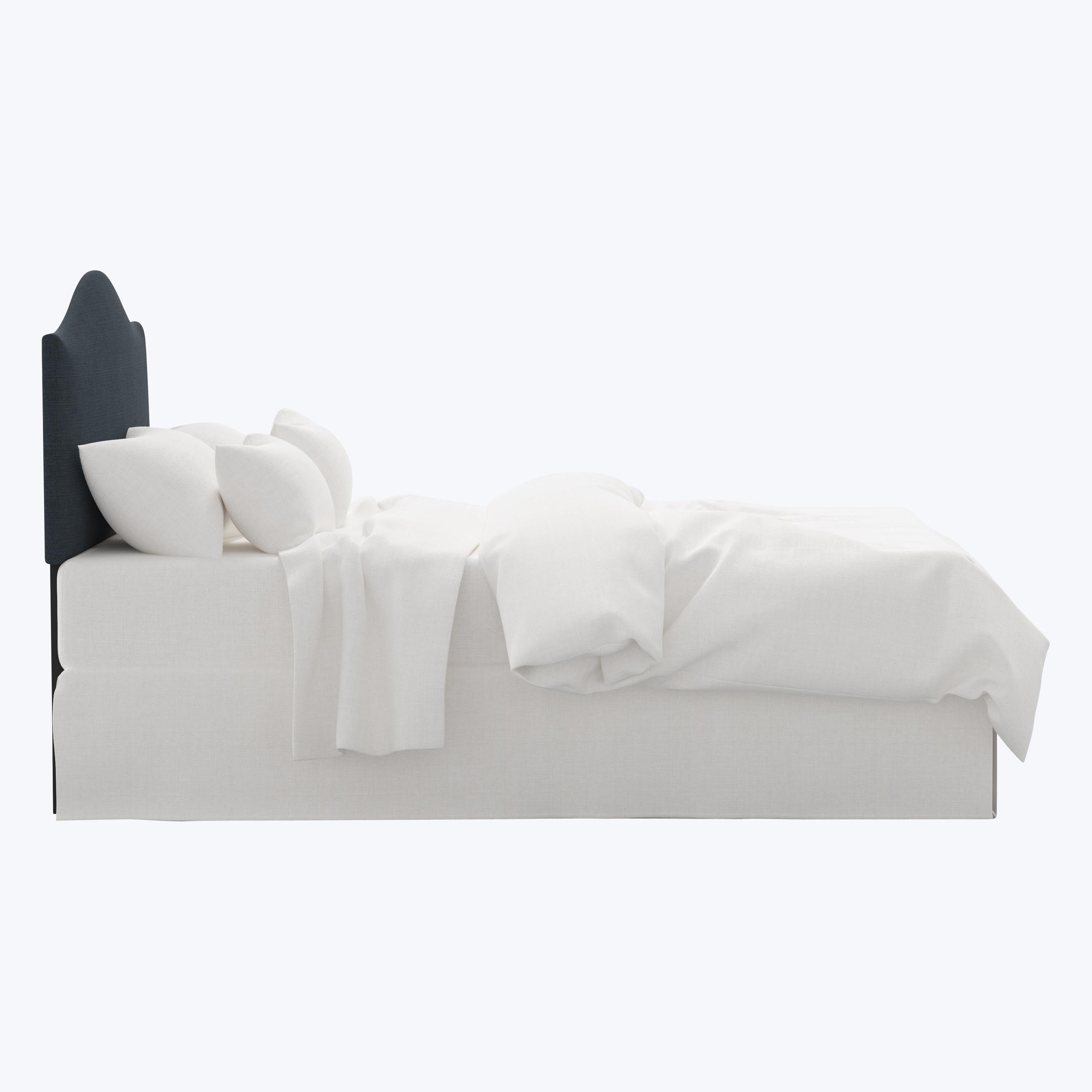 Wednesday Headboard Twin / Linen Navy