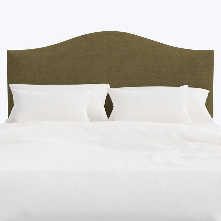 Wednesday Headboard Twin / Linen Olive