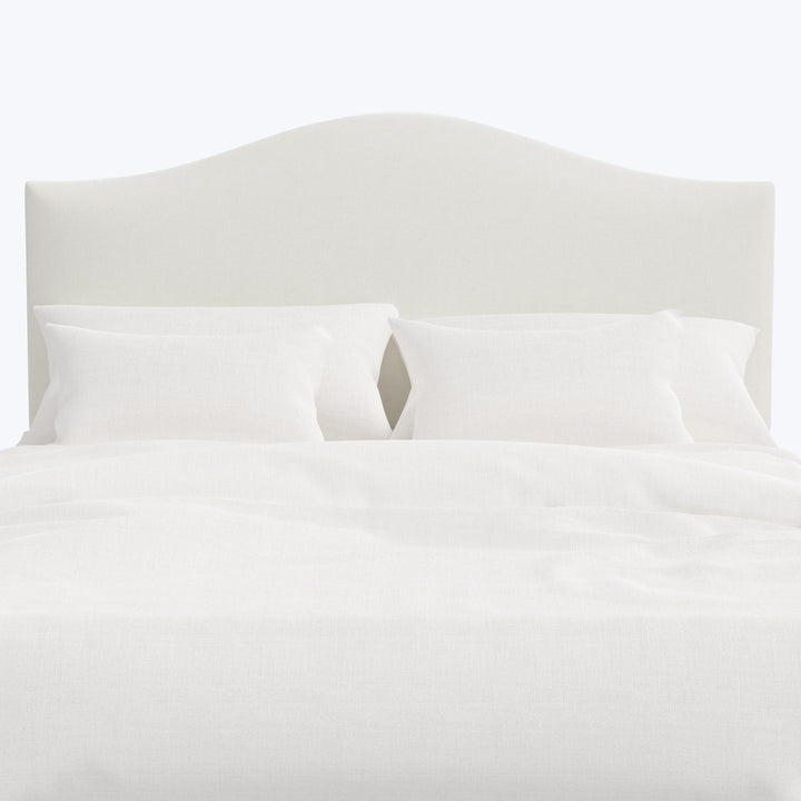 Wednesday Headboard Twin / Zuma Linen White