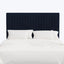 Minetta Headboard Twin / Antique Velvet Midnight