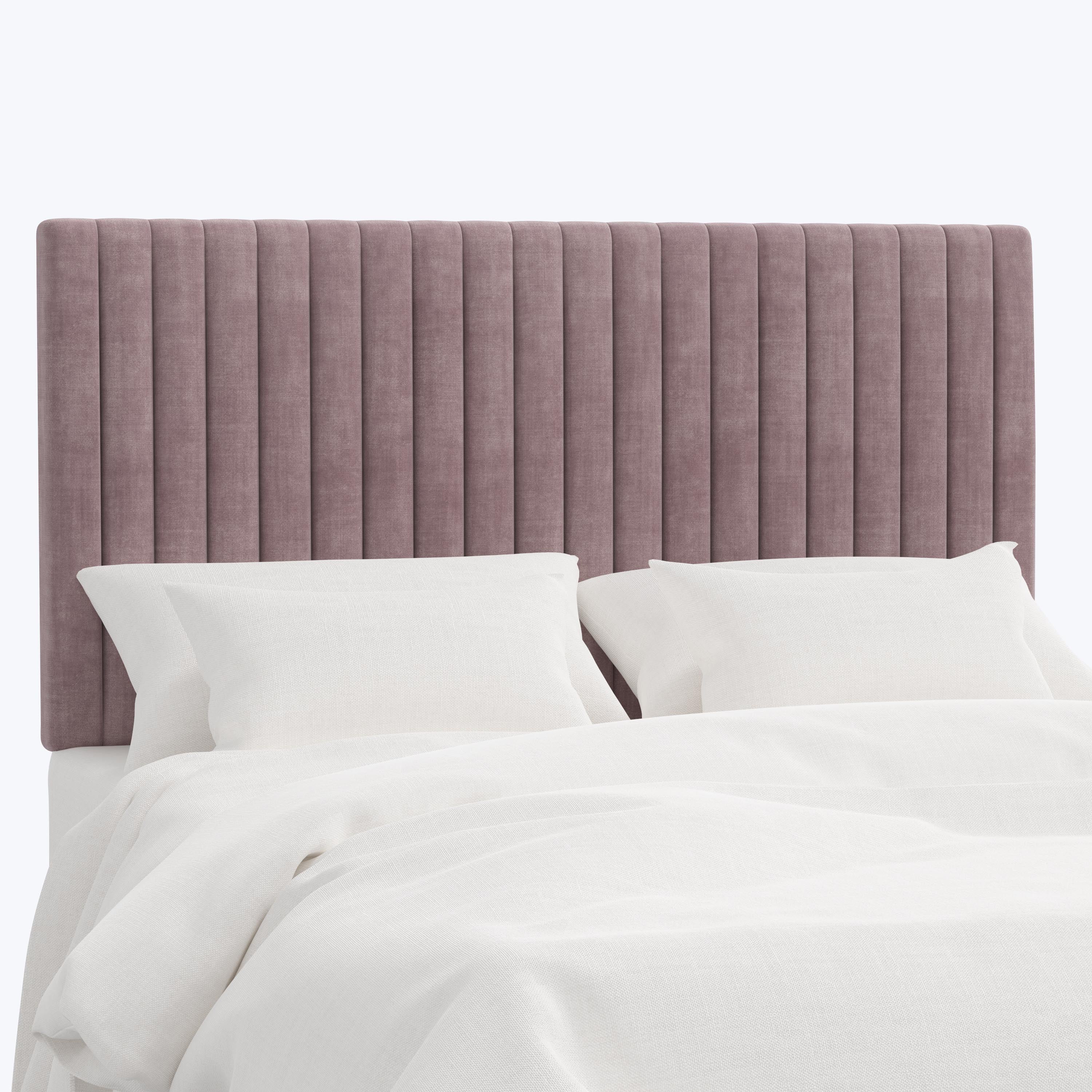 Minetta Headboard Twin / Antique Velvet Amethyst