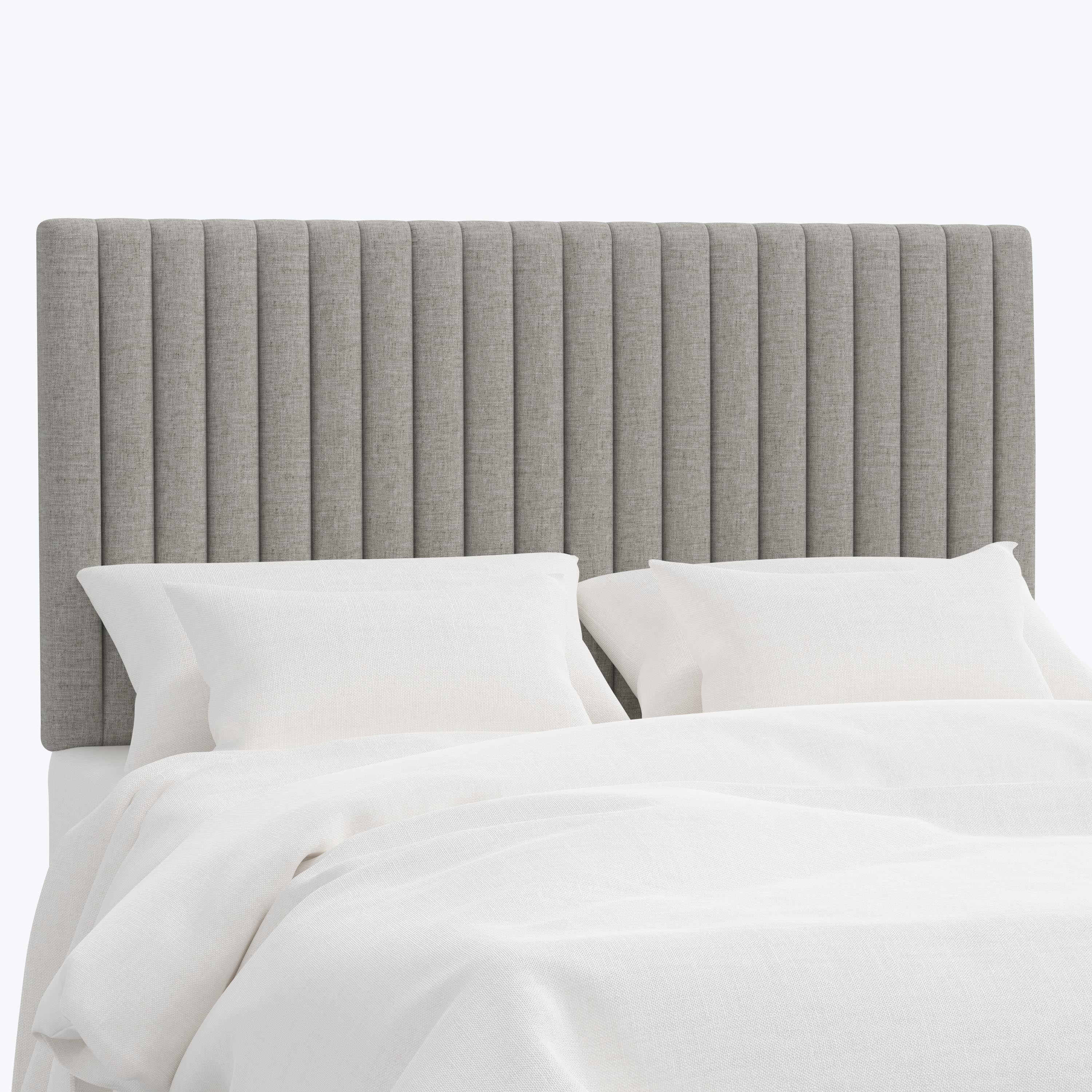 Minetta Headboard Twin / Zuma Linen Feather