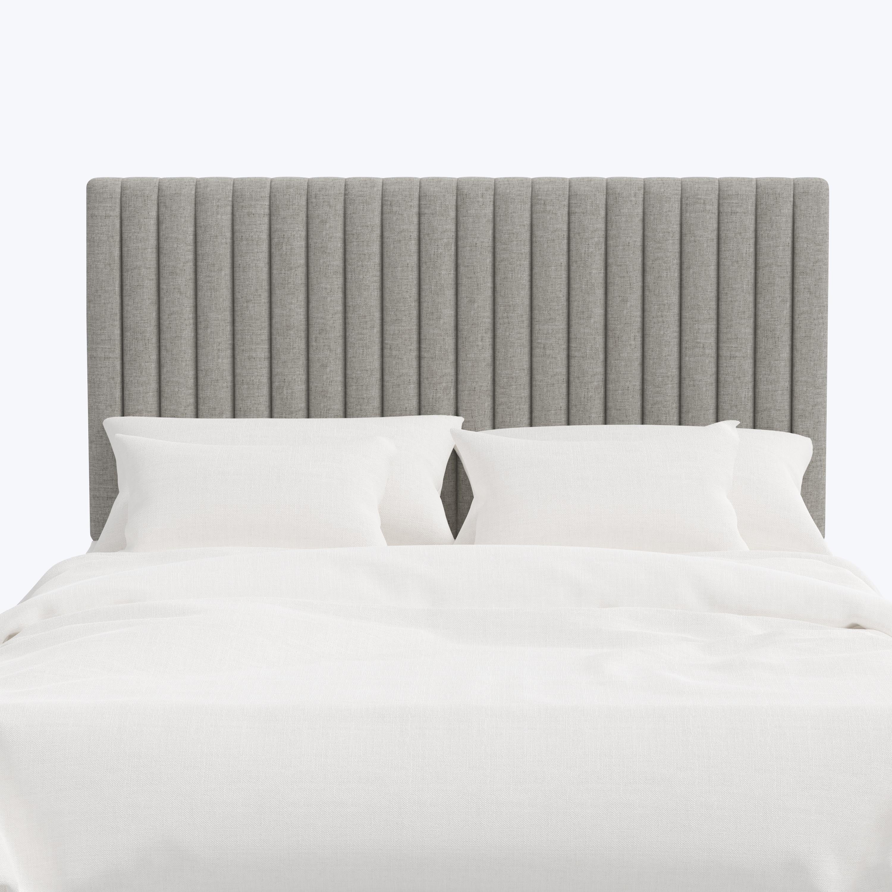 Minetta Headboard Twin / Zuma Linen Feather