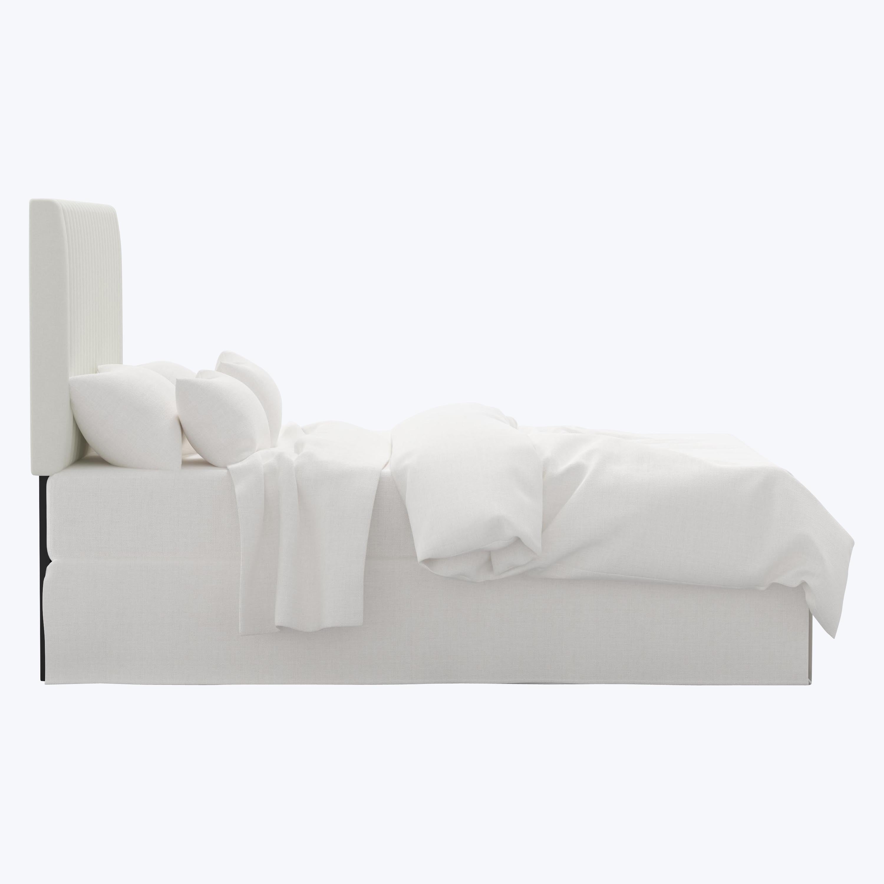 Minetta Headboard Twin / Zuma Linen White