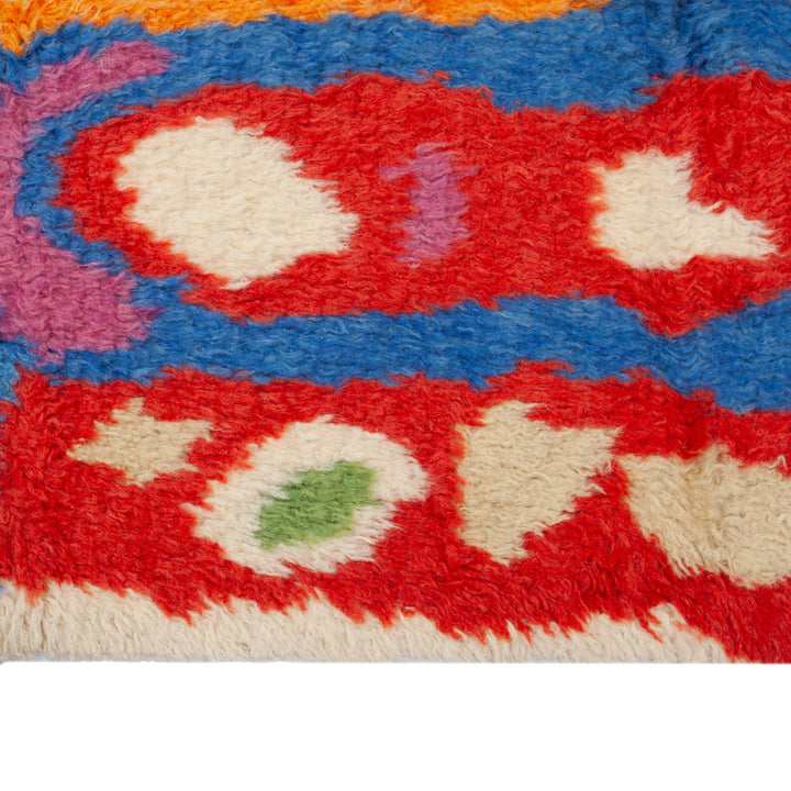 Multicolored Carnaby Moroccan Style Wool Rug - 8'10" x 12'4"