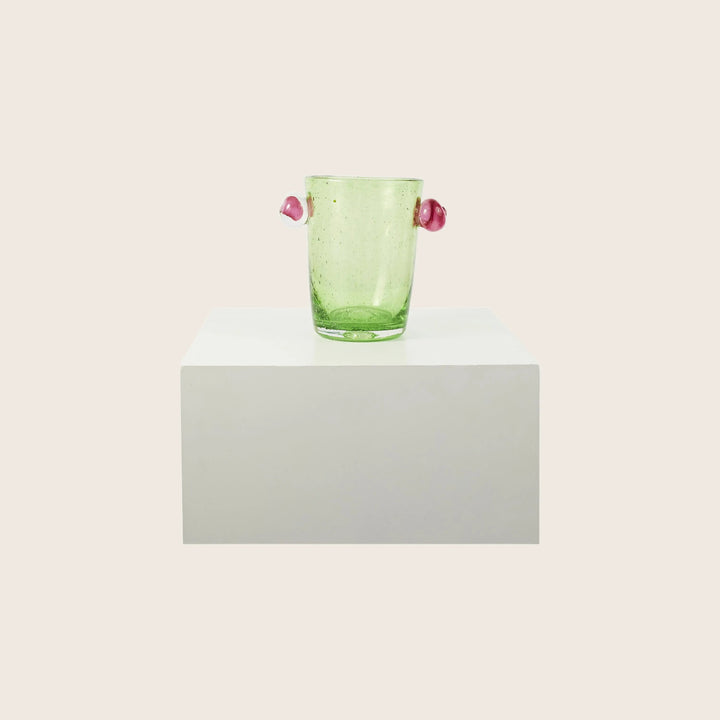Le Petit Peony Vase Green