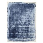 Contemporary Tibetan Wool Rug Blue / 6x9