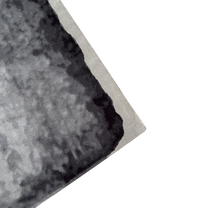 Contemporary Tibetan Wool Rug Silver / 6x9