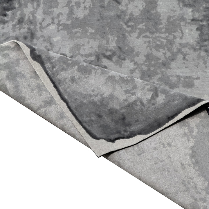 Contemporary Tibetan Wool Rug Silver / 6x9
