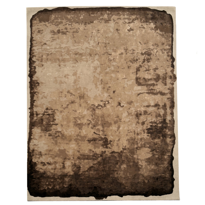 Contemporary Tibetan Wool Rug Camel / 8x10