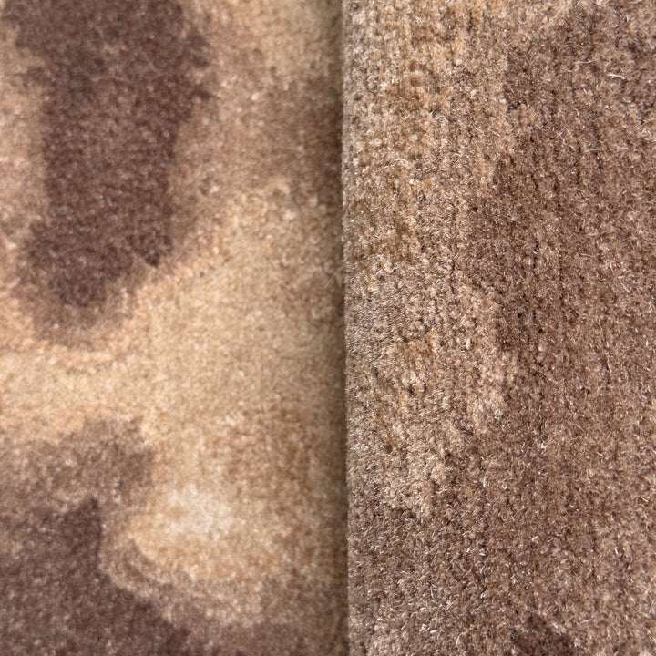 Contemporary Tibetan Wool Rug Camel / 8x10