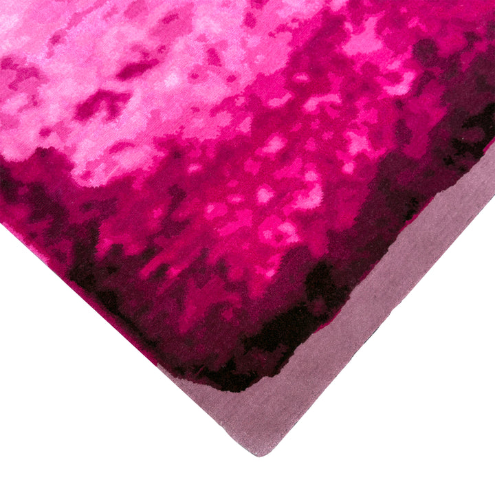 Contemporary Tibetan Wool Rug Pink / 8x10