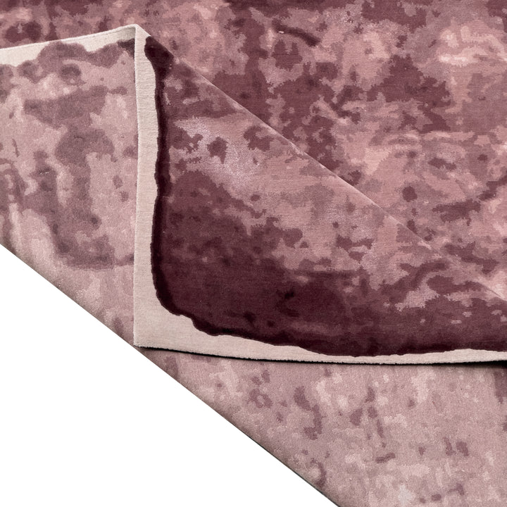 Contemporary Tibetan Wool Rug Plum / 8x10