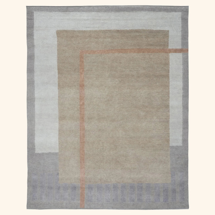 Contemporary Wool Rug - 9' x 12'