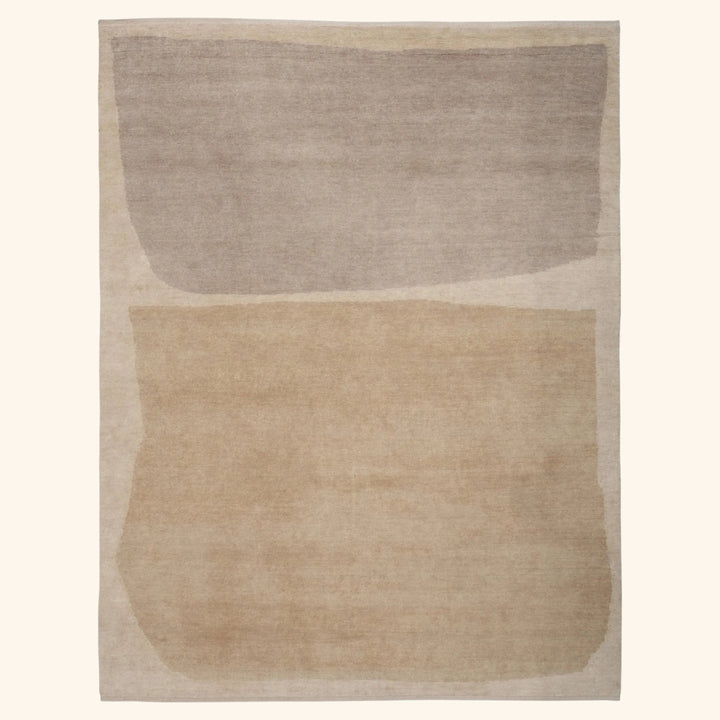 Abstract Contemporary Wool Rug