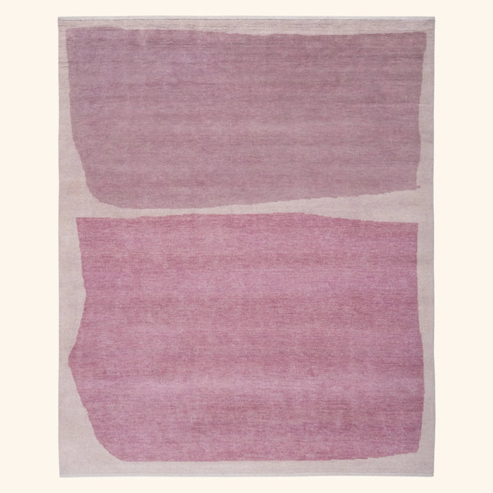 Abstract Contemporary Wool Rug