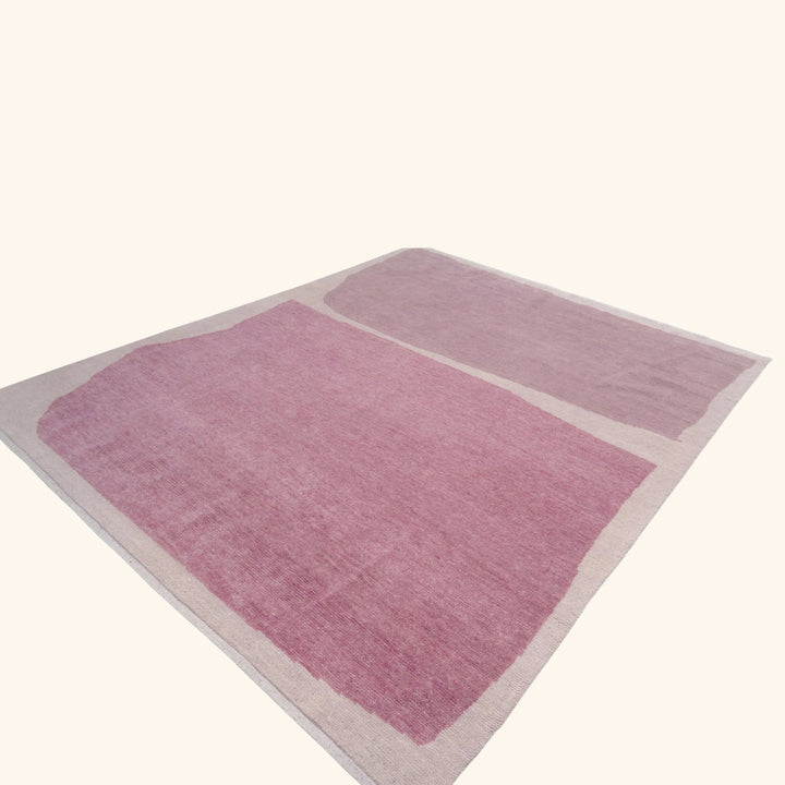 Abstract Contemporary Wool Rug