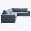 Barclay Wide Arm Sectional