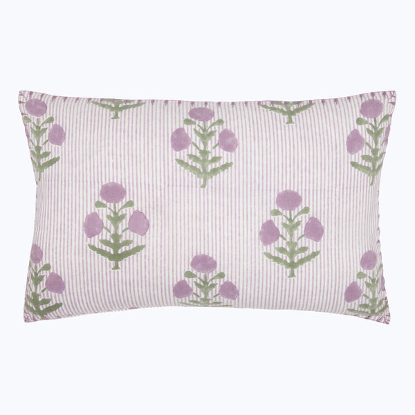 Lucy Lavender Lumbar Pillow