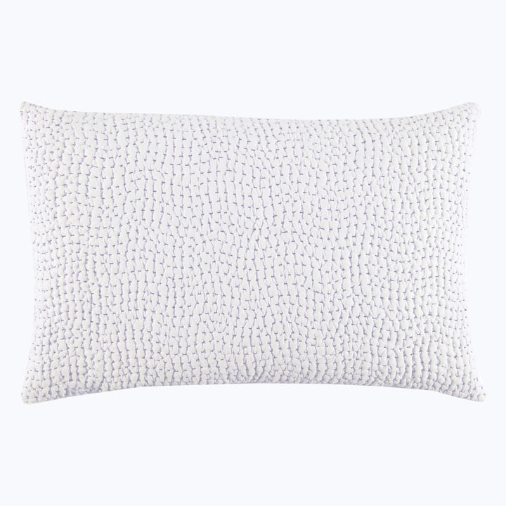 Hand Stitched Sham Lavender / Standard
