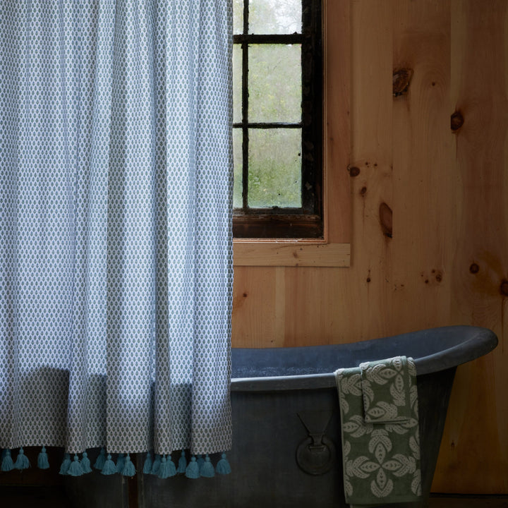 Cala Sage Shower Curtain