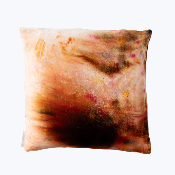 Hanabi Silk Velvet Pillow Fire