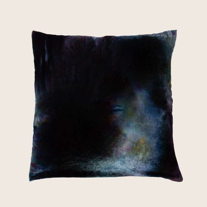 Hanabi Silk Velvet Pillow Amethyst