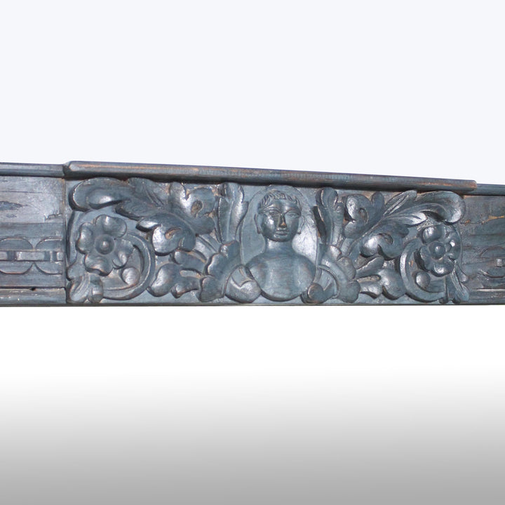 Vintage Slate Ornate Mirror