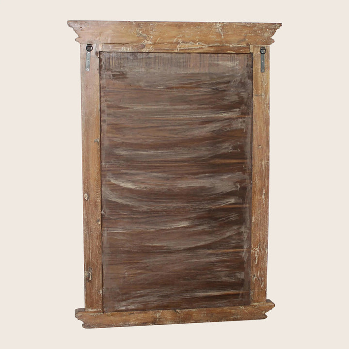 Vintage Ornate Wood Mirror