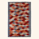 Swedish Inspired Kilim Wool Rug - 6'2" x 9'6"