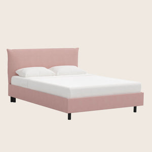 Willow Platform Bed Twin / Linen Blush
