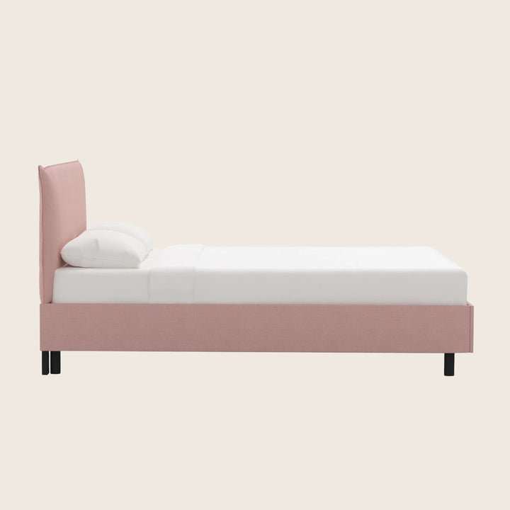 Willow Platform Bed Twin / Linen Blush