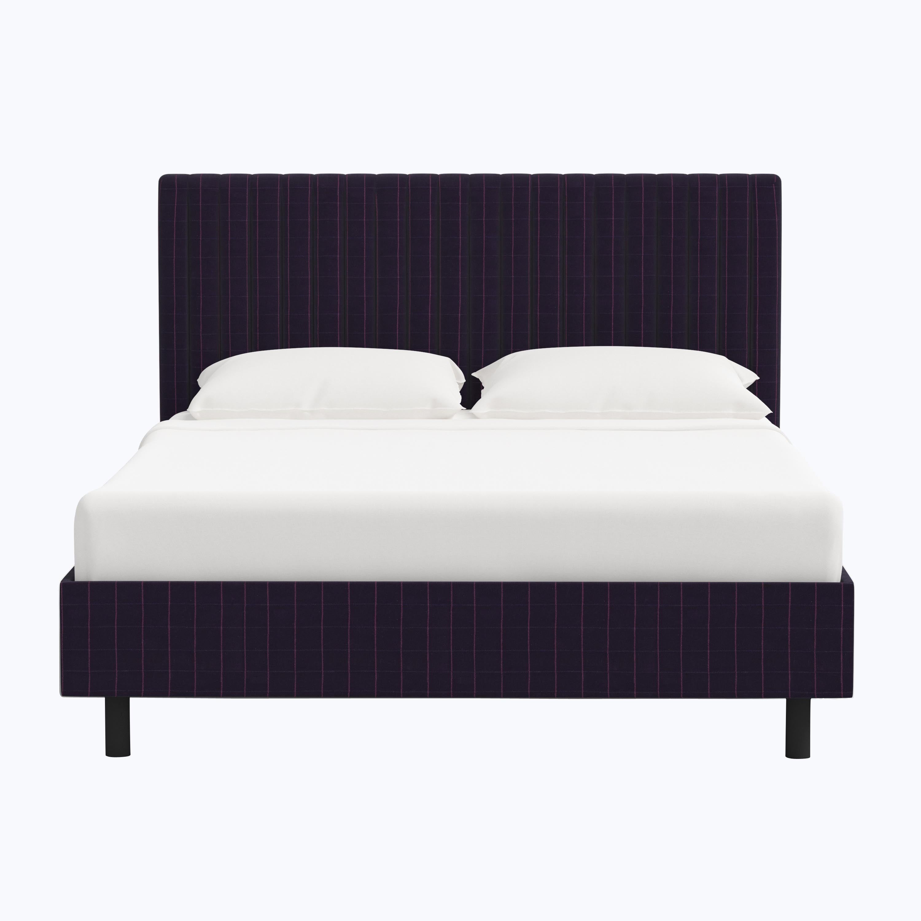 Minetta Platform Bed Twin / Checker Night