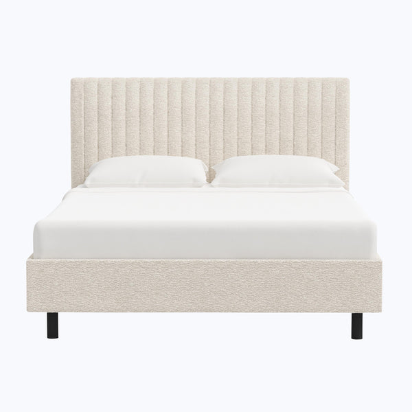 Minetta Platform Bed Twin / Sherpa Natural