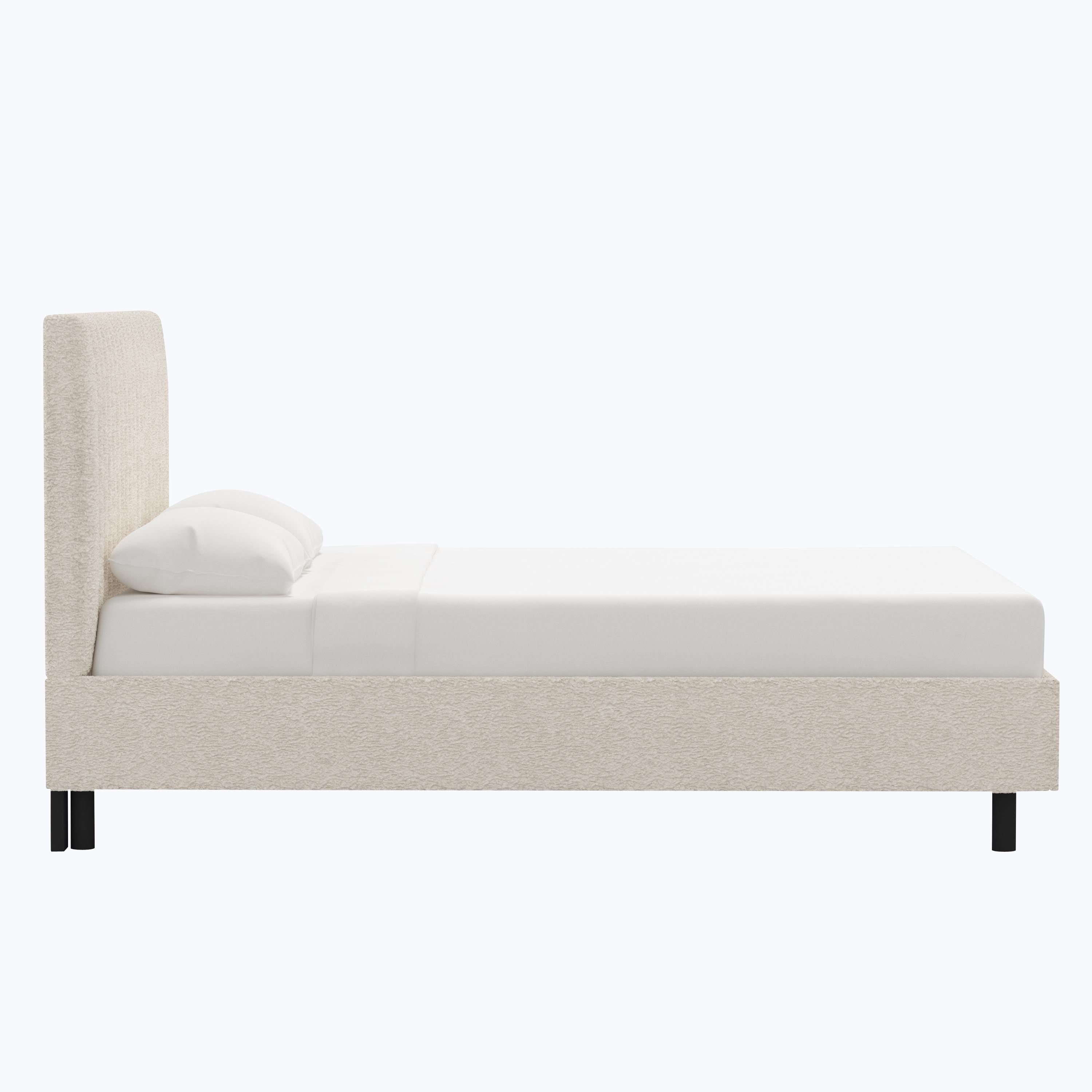 Minetta Platform Bed Twin / Sherpa Natural