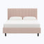 Minetta Platform Bed Twin / Velvet Blush