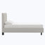 Minetta Platform Bed Twin / Velvet Light Grey